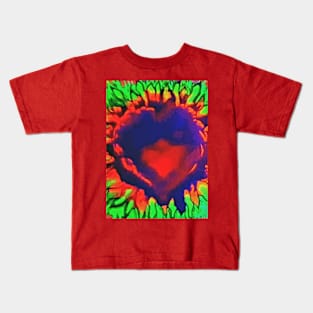 Heart flame Kids T-Shirt